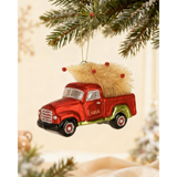 My Little Thieves Personalized Red Car Holiday Ornament