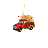 My Little Thieves Personalized Red Car Holiday Ornament