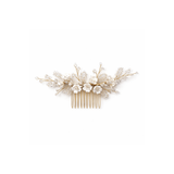 My Little Thieves Floral Pearl Hair Comb White | Kids Formal Accessory - My Little Thieves