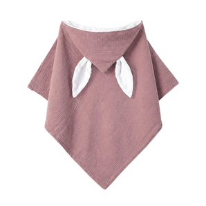 My Little Thieves Personalized Bunny Hooded Towel Organic & Adorable | Bath Towel