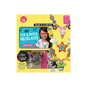 Create 10 charms and 5 unique necklace -DIY jewellery KIt