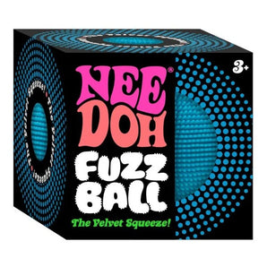 NEEDOH Fuzz Ball Velvet Squeeze Blue