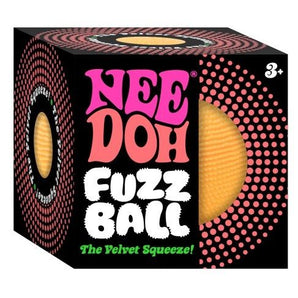 NEEDOH Fuzz Ball Velvet Squeeze Orange