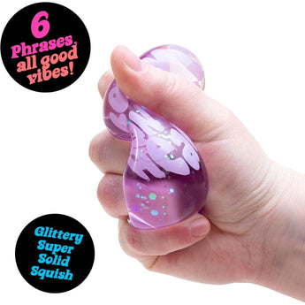 NEEDOH Good Vibes Only Squishy Fidget Toy Pink