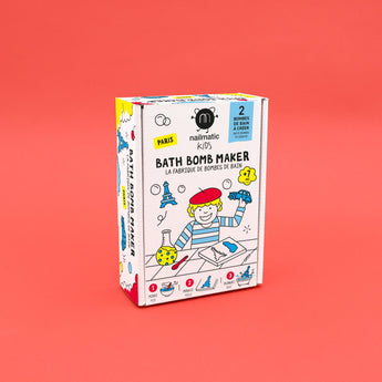 Nailmatic Kids Bath Bomb Maker Kit | Diy Craft Gift For Kids 7+