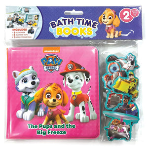 Nick Paw Patrol Girls Bath Time Book
