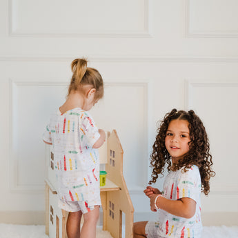 Nohm Alwan Short Sleeve Pyjama | Kids Colourful Sleepwear