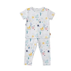 Nohm Amara Kids Short Sleeve Bamboo Pyjama | Soft Sleepwear
