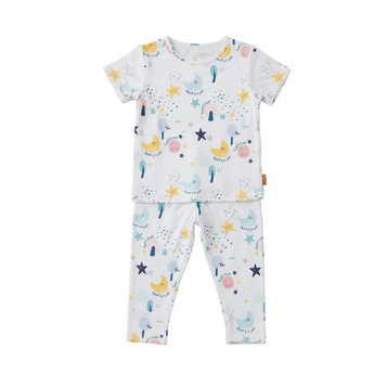Nohm Amara Kids Short Sleeve Bamboo Pyjama | Soft Sleepwear