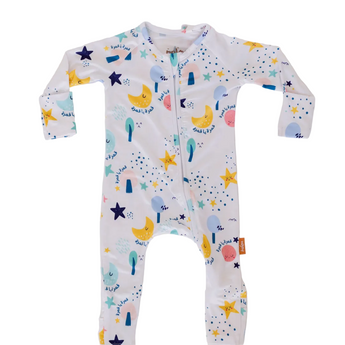 Nohm Amara Smart Baby Pyjama | Moon & Stars Lullaby Inspired Design