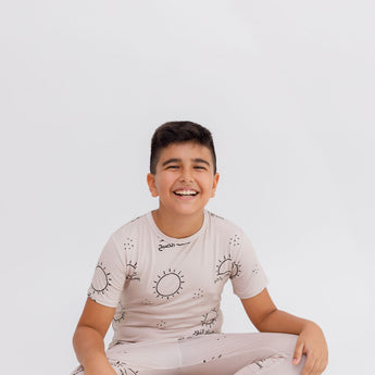 Nohm Sobh Short Sleeve Kids Bamboo Pyjama | Comfortable Sleepwear