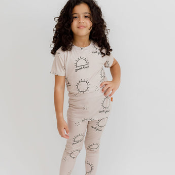 Nohm Sobh Short Sleeve Kids Bamboo Pyjama | Comfortable Sleepwear