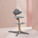 Stokke Nomi Cushion Grey Pink on chair