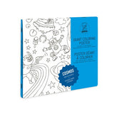 Omy Eco-Friendly Giant Kids' Coloring Poster -100 x 70