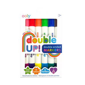 Double Up!: Double-Ended Markers (Set of 6 / 12 Colors)