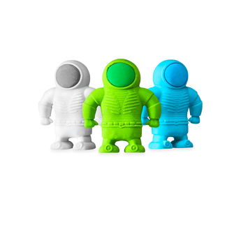 OOLY Fun Scented Erasers & Sharpener Set Creative Designs