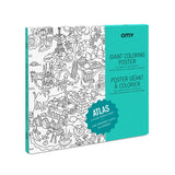 Omy Eco-Friendly Giant Kids' Coloring Poster -100 x 70