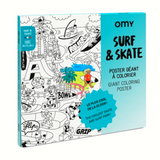 Omy Eco-Friendly Giant Kids' Coloring Poster -100 x 70