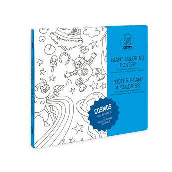 Omy Eco-Friendly Giant Kids' Coloring Poster -100 x 70
