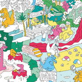 Omy Eco-Friendly Giant Kids' Coloring Poster -100 x 70