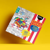 Omy Eco Friendly Kids' Colouring Posters | Fun Animal & Jungle Designs