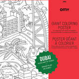 Omy Eco-Friendly Giant Kids' Coloring Poster -100 x 70
