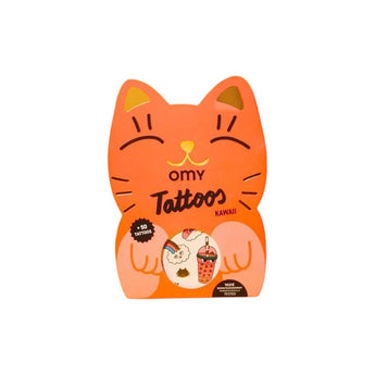 Omy Kids' Temporary Tattoos | Fun Dinosaur & Glow In The Dark Designs