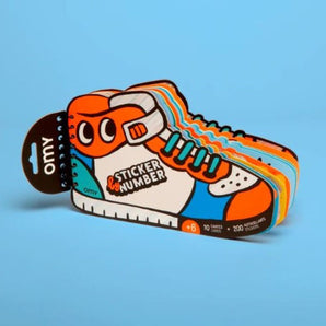 Omy-Sticker By Number Notebook Bubble Tea