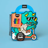 OMY Neon and Holographic Sticker Activity Book for Kids