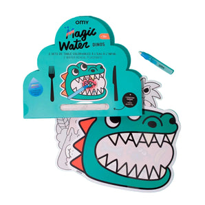 Omy-Water coloring placemats