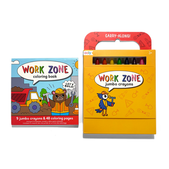 Ooly Carry Along Crayons & Colouring Book Kit | Creative Fun On The Go