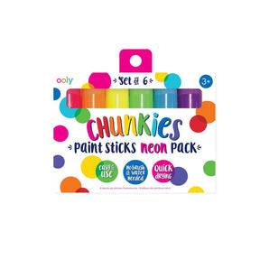 Ooly Chunkies Paint Sticks | Vibrant Mess Free Art For Kids