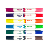Ooly Double Up Double Ended Markers Set Of 6 | 12 Colours For Kids