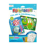 Ooly Foil Tastic Foil Art & Colouring Fun | Whimsical World 36 Piece Set