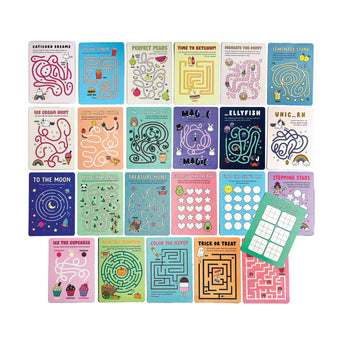 Ooly Mini Activity Cards and Paper Games Collection