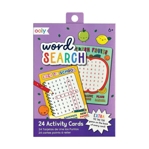 Ooly Mini Activity Cards and Paper Games Collection