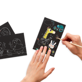 Ooly Mini Scratch & Scribble Art Kit, 7 Piece Activity Set