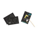 Ooly Mini Scratch & Scribble Art Kit, 7 Piece Activity Set
