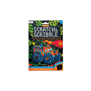 Ooly Mini Scratch & Scribble Art Kit, 7 Piece Activity Set