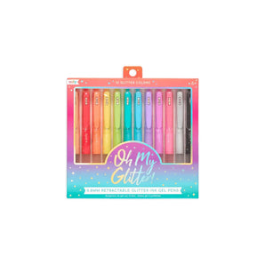 Ooly Oh My Glitter! Gel Pens Set Of 12 | Stationery