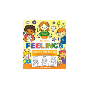 Toddler Color-In' Book - 123 Shapes & Numbers