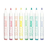 Ooly Vivid Pop Opaque Paint Markers Metallic Set Of 8 | Water Based Art Markers