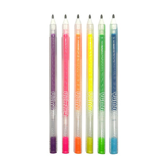 Ooly Yummy Yummy Scented Neon Gel Pens Set Of 6 | Fruity Scented Fun