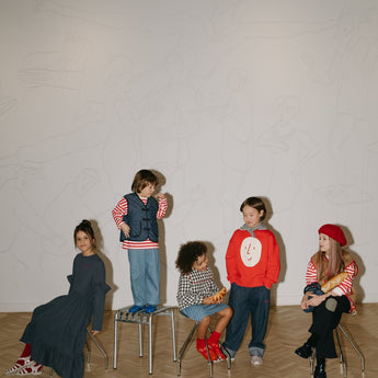 Oxox Club Potato Face Kid's Sweatshirt Red | Sweatshirt Boy