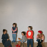 Oxox Club Potato Face Kid's Sweatshirt Red | Sweatshirt Boy