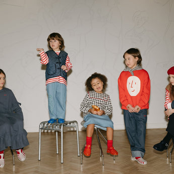 Oxox Club Potato Face Kid's Sweatshirt Red | Sweatshirt Boy