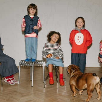 Oxox Club Potato Face Kid's Sweatshirt Red | Sweatshirt Boy