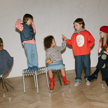 Oxox Club Potato Face Kid's Sweatshirt Red | Sweatshirt Boy