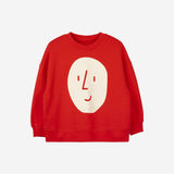Oxox Club Potato Face Kid's Sweatshirt Red | Sweatshirt Boy