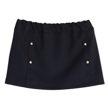 PHI Clothing Navy skirt with bows